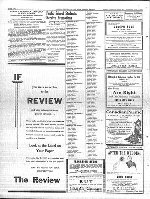 Saanich Peninsula And Gulf Islands Review Wed, July 7, 1937 (Page 2)