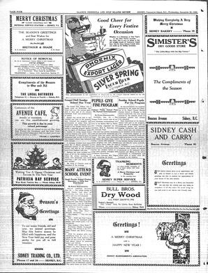 Saanich Peninsula And Gulf Islands Review Wed, December 23, 1936 (Page 4)