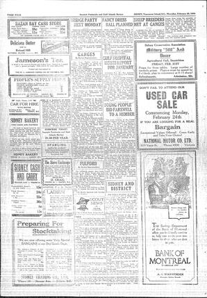 Saanich Peninsula And Gulf Islands Review Thu, February 20, 1930 (Page 4)