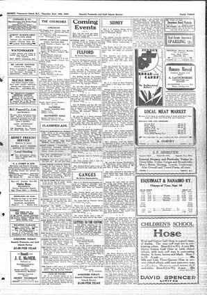 Saanich Peninsula And Gulf Islands Review Thu, September 19, 1929 (Page 3)