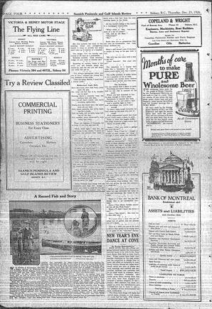 Sidney And Islands Review Thu, December 23, 1926 (Page 4)