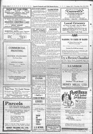 Sidney And Islands Review Thu, November 25, 1926 (Page 6)