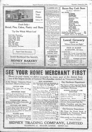 Sidney And Islands Review Thu, August 26, 1926 (Page 10)