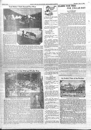 Sidney And Islands Review Thu, June 3, 1926 (Page 4)