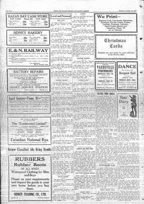 Sidney And Islands Review Thu, November 12, 1925 (Page 4)