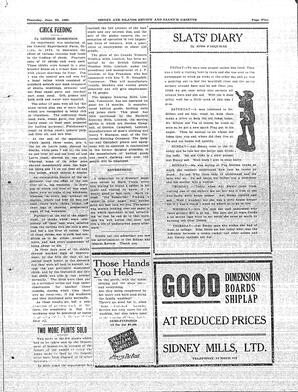 Sidney And Islands Review Thu, June 25, 1925 (Page 5)