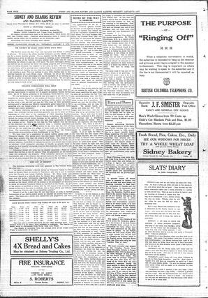 Sidney And Islands Review Thu, January 8, 1925 (Page 4)