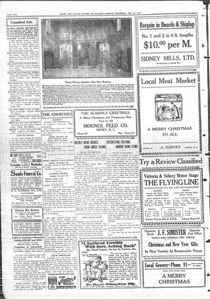 Sidney And Islands Review Wed, December 24, 1924 (Page 2)