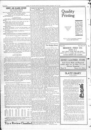 Sidney And Islands Review Thu, November 27, 1924 (Page 4)