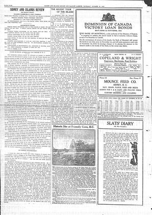 Sidney And Islands Review Thu, October 23, 1924 (Page 4)
