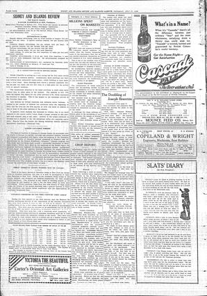Sidney And Islands Review Thu, July 17, 1924 (Page 4)