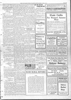 Sidney And Islands Review Thu, June 19, 1924 (Page 5)