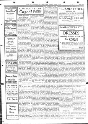 Sidney And Islands Review Thu, October 25, 1923 (Page 5)