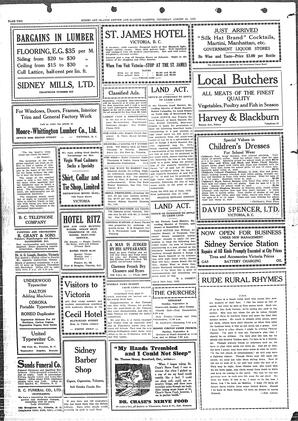 Sidney And Islands Review Thu, August 30, 1923 (Page 2)
