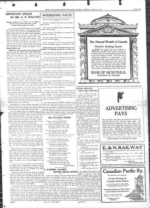 Sidney And Islands Review Thu, March 29, 1923 (Page 5)