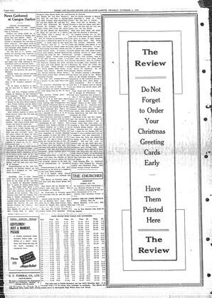 Sidney And Islands Review Thu, November 9, 1922 (Page 2)