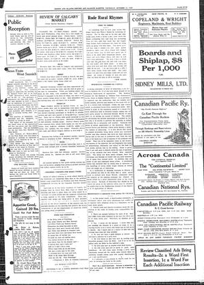 Sidney And Islands Review Thu, October 19, 1922 (Page 5)