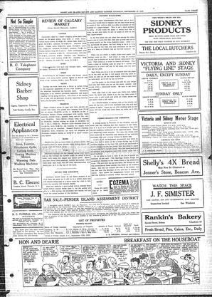Sidney And Islands Review Thu, September 28, 1922 (Page 3)