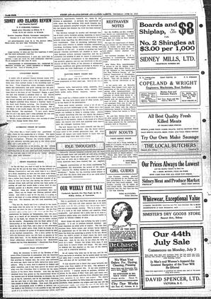 Sidney And Islands Review Thu, June 29, 1922 (Page 4)