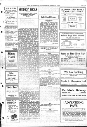 Sidney And Islands Review Thu, May 18, 1922 (Page 5)