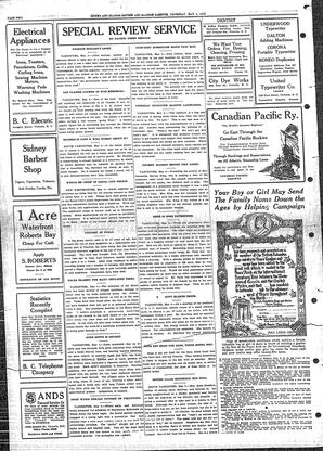 Sidney And Islands Review Thu, May 4, 1922 (Page 2)