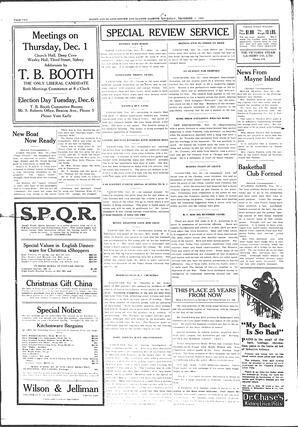 Sidney And Islands Review Thu, December 1, 1921 (Page 2)