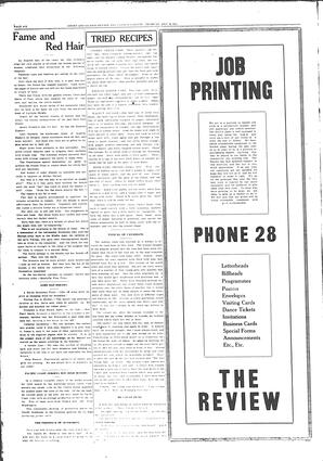 Sidney And Islands Review Thu, July 14, 1921 (Page 6)