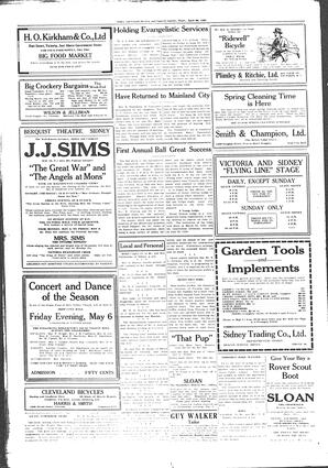 Sidney And Islands Review Thu, April 28, 1921 (Page 10)