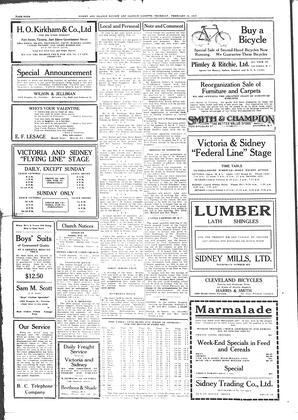 Sidney And Islands Review Thu, February 10, 1921 (Page 4)