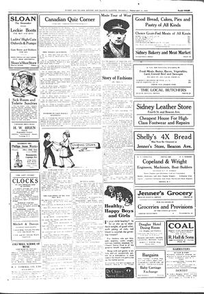 Sidney And Islands Review Thu, February 10, 1921 (Page 3)