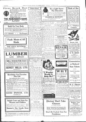 Sidney And Islands Review Thu, October 14, 1920 (Page 2)