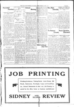 Sidney And Islands Review Fri, June 4, 1920 (Page 4)