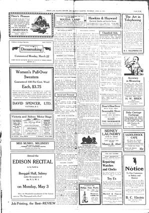 Sidney And Islands Review Thu, April 22, 1920 (Page 5)