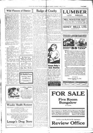 Sidney And Islands Review Thu, April 22, 1920 (Page 3)