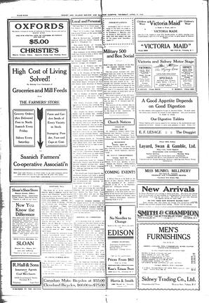Sidney And Islands Review Thu, April 15, 1920 (Page 4)