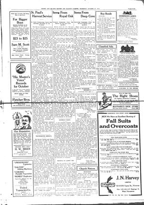 Sidney And Islands Review Thu, October 23, 1919 (Page 5)