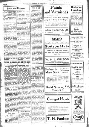 Sidney And Islands Review Thu, May 1, 1919 (Page 4)