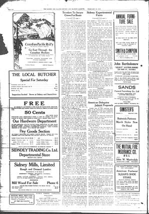 Sidney And Islands Review Thu, February 20, 1919 (Page 2)