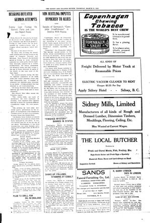 Sidney And Islands Review Thu, March 21, 1918 (Page 3)