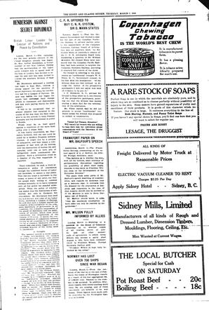 Sidney And Islands Review Thu, March 7, 1918 (Page 3)