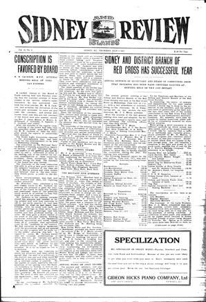 Sidney And Islands Review Sun, July 1, 1917 (Page 1)