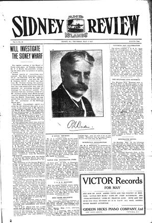 Sidney And Islands Review Thu, May 17, 1917 (Page 1)