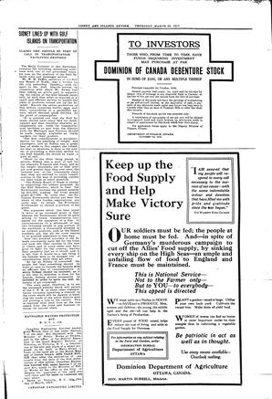 Sidney And Islands Review Thu, March 22, 1917 (Page 3)