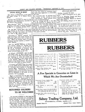 Sidney And Islands Review Thu, January 11, 1917 (Page 8)