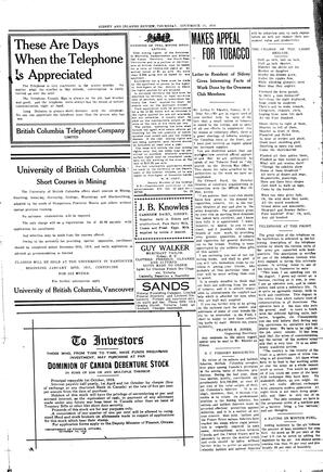 Sidney And Islands Review Thu, December 14, 1916 (Page 3)