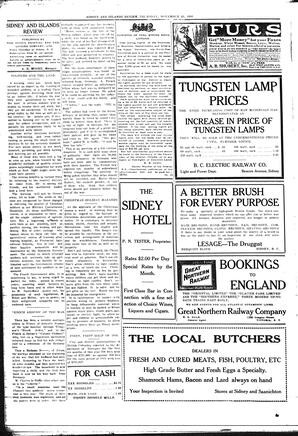Sidney And Islands Review Thu, November 23, 1916 (Page 2)