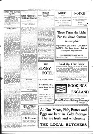 Sidney And Islands Review Thu, October 5, 1916 (Page 2)