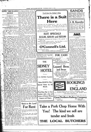 Sidney And Islands Review Thu, May 4, 1916 (Page 2)