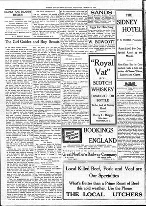 Sidney And Islands Review Thu, March 16, 1916 (Page 2)