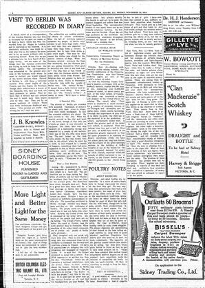 Sidney And Islands Review Fri, November 20, 1914 (Page 4)